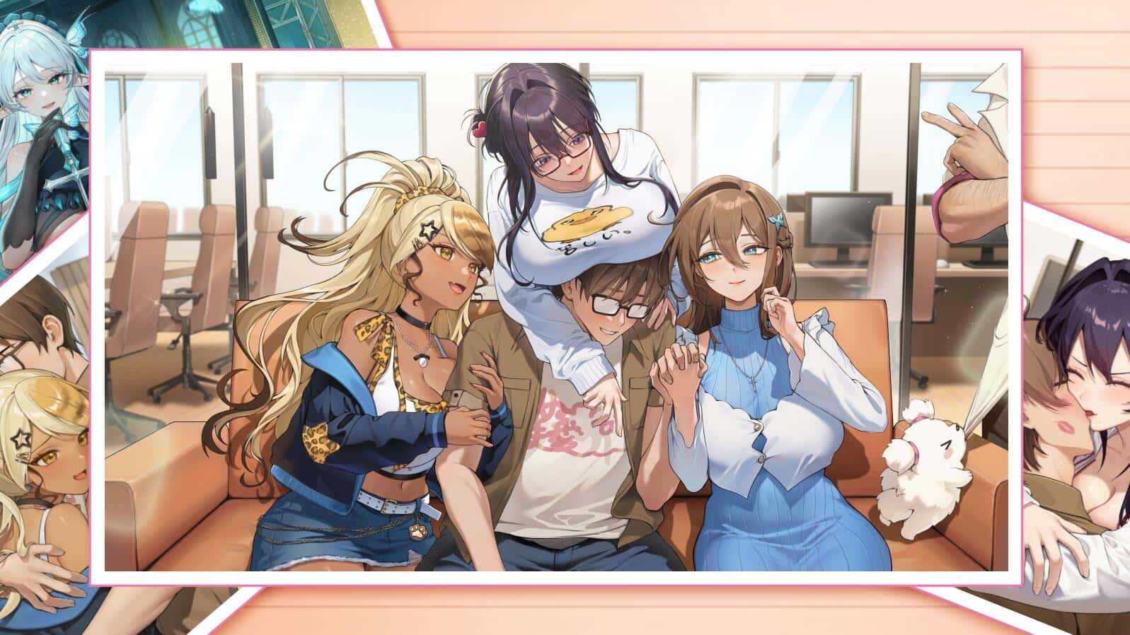 请成为最能干的VTuber吧！背景